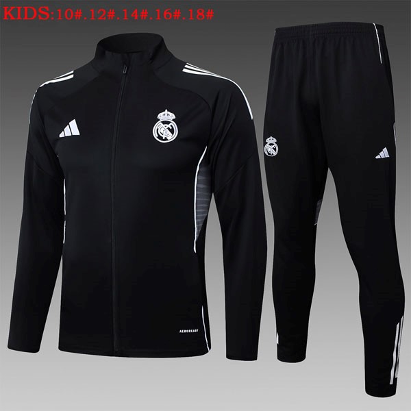 Ninos Chandal Real Madrid 2025/26 Negro 5